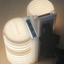 baumkuchen lantern docking drink holder manfrotto super clamps 3d print model - Mito3D