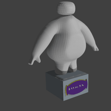 baymax great heroes statue art characters 3d print model - Mito3D