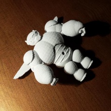 baymax hollowed game 3d print model - Mito3D