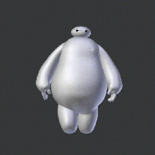 baymax pro ücretsiz indir oyun baskı model 3d kültler premium rigs arma fbx stl animasyonlu animasyon yüksekliği poly 3d print model - Mito3D