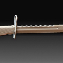 bayonetas armas cuchillo cager espada high poly printable model 3d print model - Mito3D