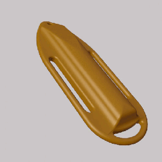 baywatch buoy lifesaver keychain - pendant earring 3d print model - Mito3D
