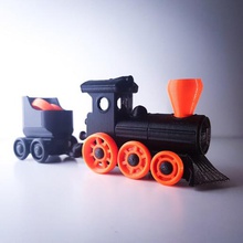 gelişmiş bb oyuncak tren seti oyun inşaat kit bina 3d print model - Mito3D