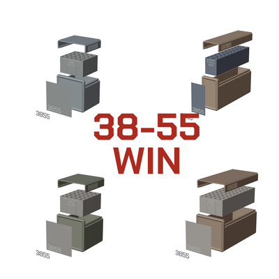 bbox munição caixa 38 55 ganhar armazenamento 10 20 25 50 rodadas caixote wcf 3d impressão stl modelo guincho balada 3d print model - Mito3D
