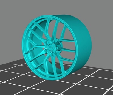 bbs cc-r 1 24 rims 1 24 rims bbs ccr vag wheels stance model car garage tamiya aoshima  3d print model - Mito3D
