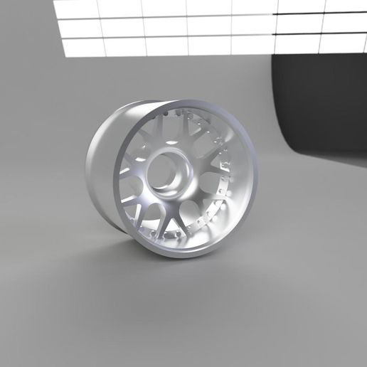 bbs ch r 14mm largo cerchi mini rwd gioco ruota veicoli 3D print model - Mito3D