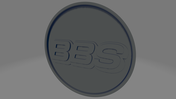 bbs sottobicchiere 3d print model - Mito3D