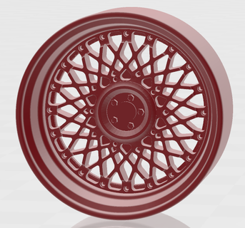 bbs personalizzato cerchio cerchi ruote 3d print model - Mito3D