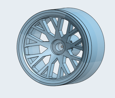 bbs dish Game hot wheels wheel swap 3d print model - Mito3D