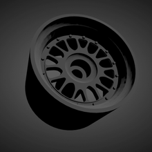 bbs e14 rims brakes tires hot wheels cars low poly 3d print model - Mito3D