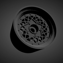 bbs e75 rims brakes tires hot wheels cars low poly 3d print model - Mito3D