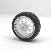 bbs flat sports rin maisto wheels modeling automotive 1/18 3d print model - Mito3D