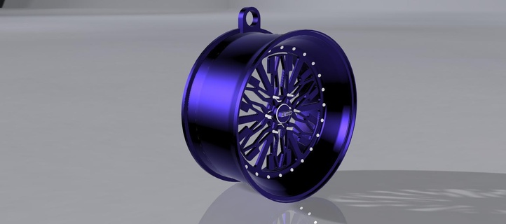 bbs chave acessório chaveacessório impressora modelagem 3dprinter designer Projeto 3dmodel aro automóvel 3d print model - Mito3D