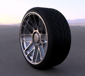 bbs lemans 1 18 24 bmw wheels rims toy tamiya diecast model e36 e46 e39 e60 3d print model - Mito3D