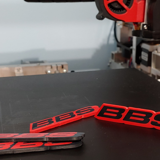 bbs logo amblem 3D print model - Mito3D