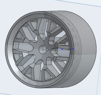bbs stile ruota gioco caldo ruote scambiare 3d print model - Mito3D