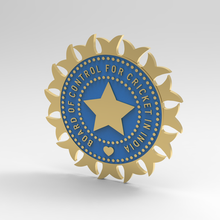 bcci logo 3d model cricket cricketlogo sportlogo india teamindia 3d print model - Mito3D