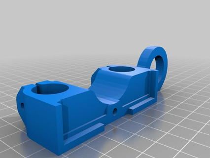 bcn3d+ fort gauche chariot capacitif capteur auto niveau bcn3d 3d imprimante pièces 3d print model - Mito3D