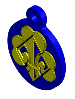 bdp-key fob-schluesselanhaenger bdp keyfob accessories 3d print model - Mito3D