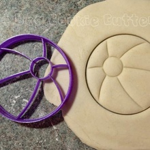plaj topu kurabiye kalıbı ev deniz pişirme mutfak fondan buzlanma kesici bisküvi bisket yaz 3d print model - Mito3D
