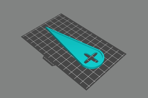 beach towel tool summer 3d print model - Mito3D