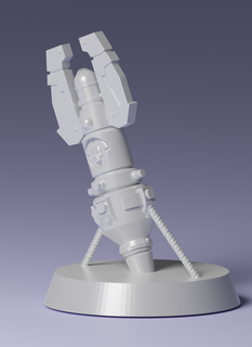 balise marqueur téléportation espace soldats miniatures jeu guerre modelisme téléporter exterminateur rôle vaisseau spatial Marin 3d print model - Mito3D