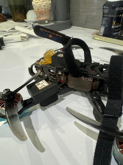 beacon support quectel l80r drone fpv 3d print model - Mito3D