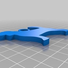 Beagle Schlüsselbund Schmuck angepasst Schlüsselanhänger 3d print model - Mito3D