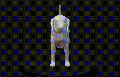 beagle şekil vermek köpek hayvan maskot Evcil Hayvan Sanat beşik av köpeği 3d print model - Mito3D