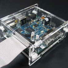 beagleboard rev c case gadget computer laser cutter enclosure electronics 3d print model - Mito3D