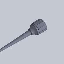 beak decorative syringe fill gadget 3d print model - Mito3D