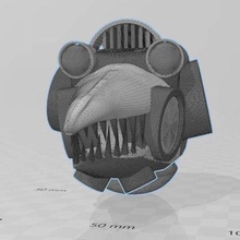 becco marino denti 3d print model - Mito3D