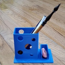 bean pro successor pencil holder eraser organizer art 3d print model - Mito3D