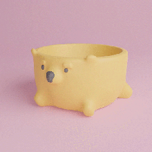 bear-pot 3d print model - Mito3D