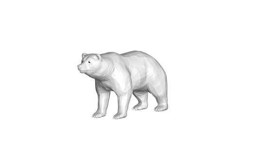 bear 3d print model - Mito3D