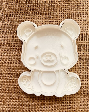 bear cookie cutter cutters cookies 3D print model - Mito3D