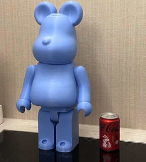 Urso tijolo versão 2 Bearbrick colecionável brinquedo esculturas 3d print model - Mito3D