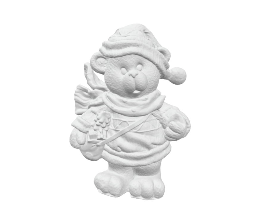 bear christmas stl anima print scan sculpt sculpture toy toys bears 3D print model - Mito3D