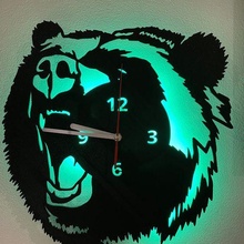 bear clock 3d print model - Mito3D