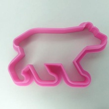 bear cookie cutter kitchen gadgets cooking gingerbread christmas 3d print model - Mito3D