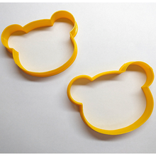 bear cutter kitchen cookie fondant pasta americana play dough 3d print model - Mito3D