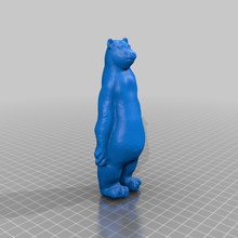 bear georg white sculptures 3d print model - Mito3D