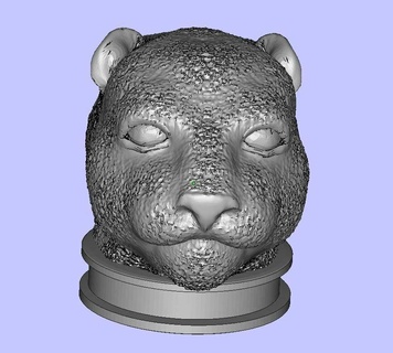 Urso cabeça pingente pulseira solitário anel joalheria diamante monge Budha ouro prata noivado Casamento cafajeste imprimível 3d brinco bebê 3d print model - Mito3D