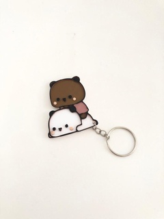 bear keychain - bear keychain keychain keychain bear teddy bear love love lovers  3d print model - Mito3D