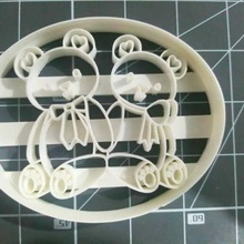 ayı Aşk kesici sevgililer kurabiye 3d print model - Mito3D