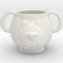 bear mug ev 3d print model - Mito3D