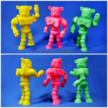 urso de robôs a casa animais nylon brinquedo robô 3d print model - Mito3D