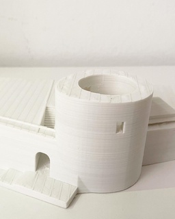 bear tower jajce 3d print model - Mito3D