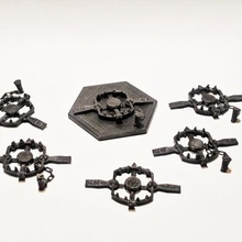 la trappola per orsi gloomhaven gioco 28mm giocattoli accessori di 3d print model - Mito3D