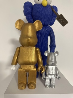 Bearbrick arte decoração hipebesta vivo cozinha brinquedo 3d print model - Mito3D